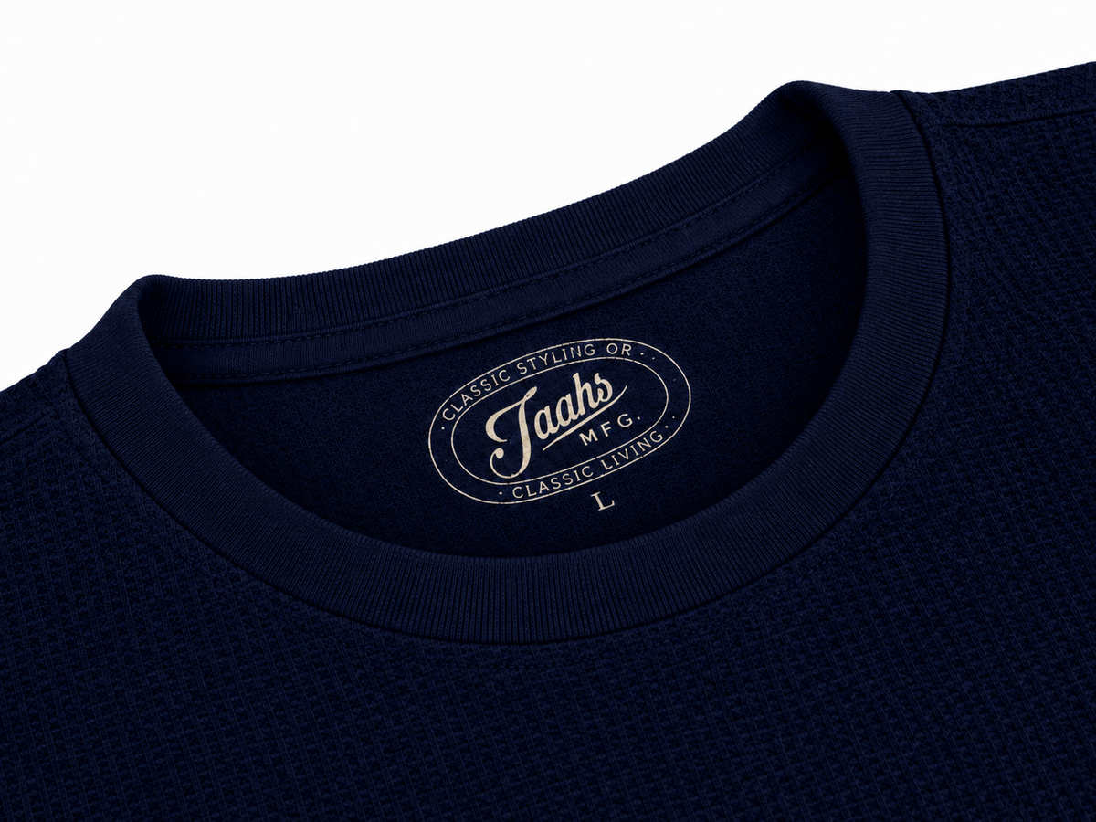 Men's Waffle Knit Full Sleeve Shirt