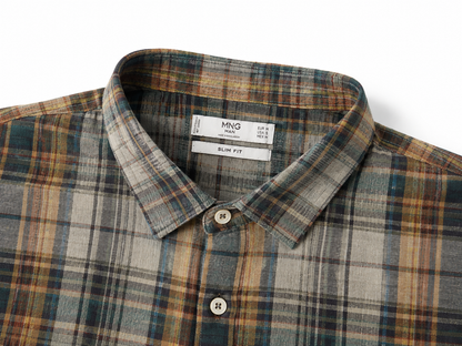MNG Men's Check Shirt