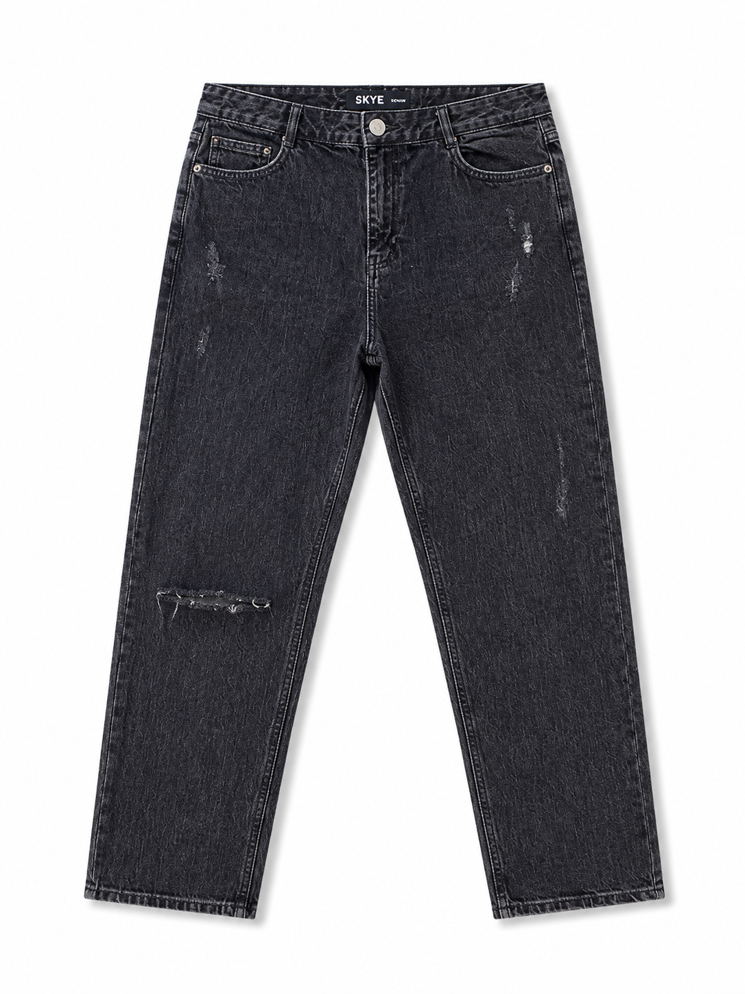 George Men's Light Distressed Jeans