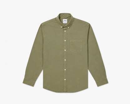 ZARA Men's Light Denim Shirt