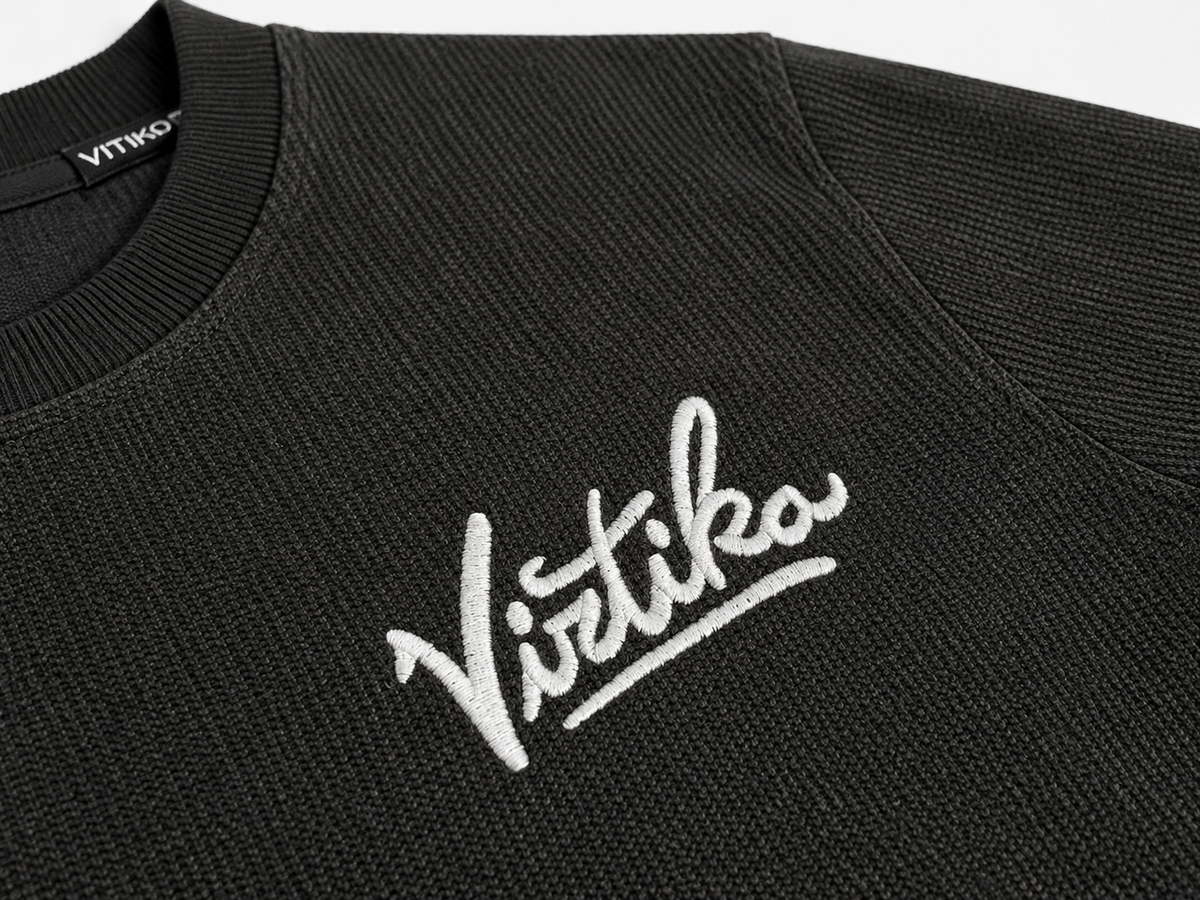 Virtika Men's Waffle Knit Full Sleeve Shirt