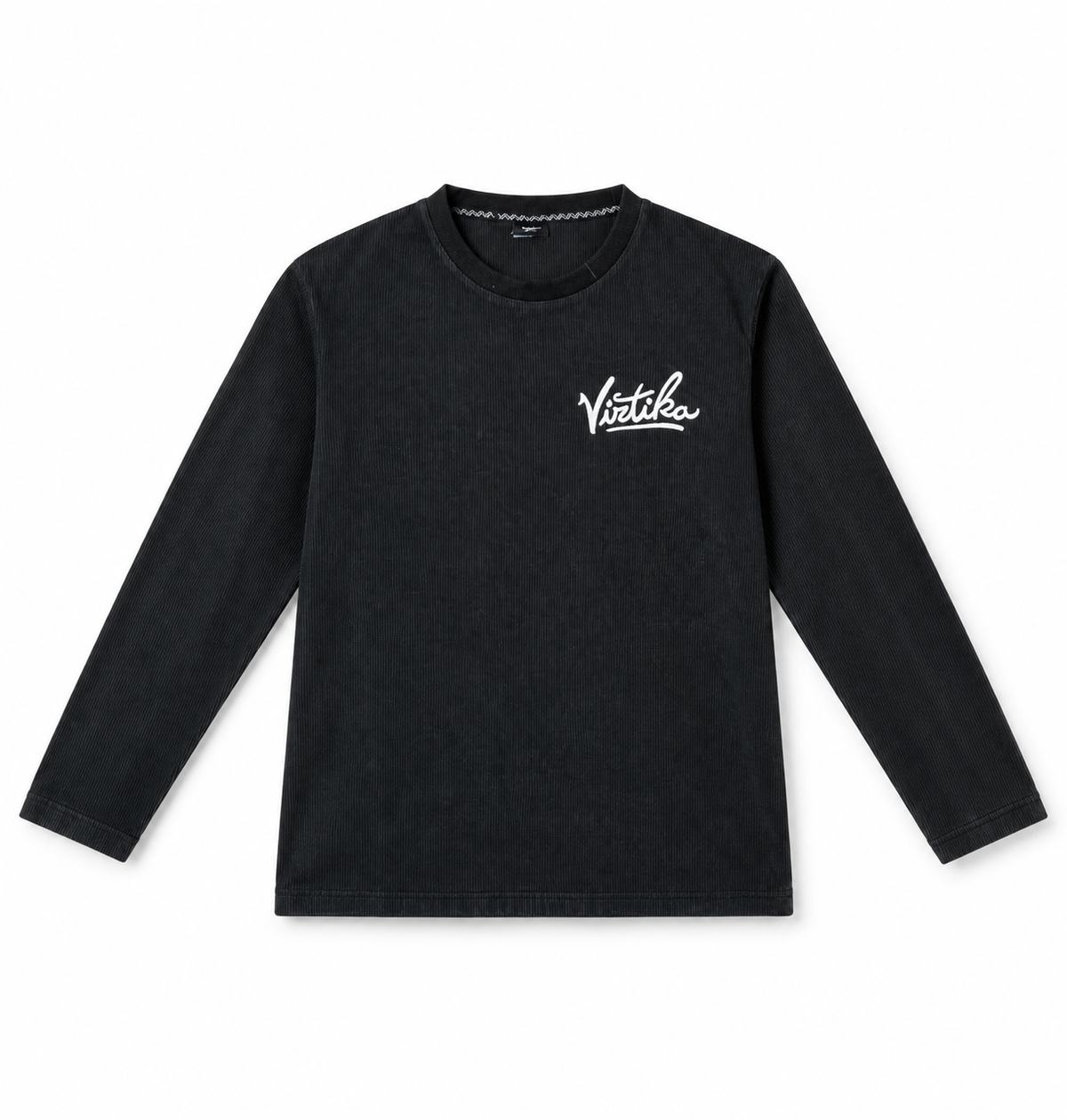 Virtika Men's Waffle Knit Full Sleeve Shirt