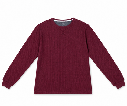 George Men's Waffle Knit Full Sleeve