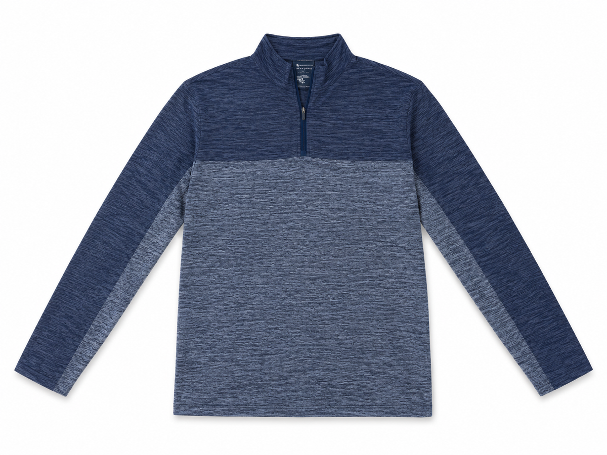 Mark Anthony Men's High Neck Full Sleeve Shirt