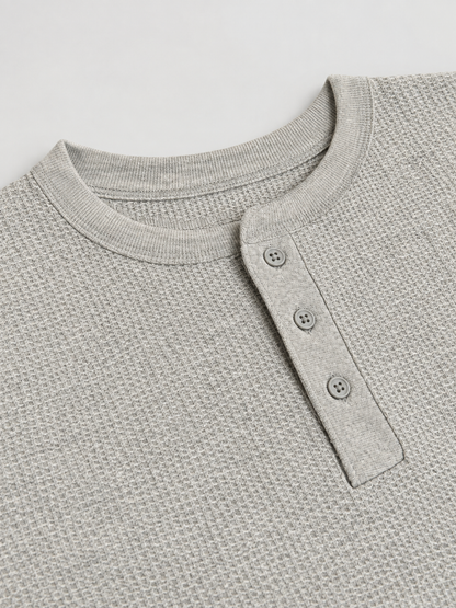 Fruit of the Loom Men's Waffle Knit Sweatshirt