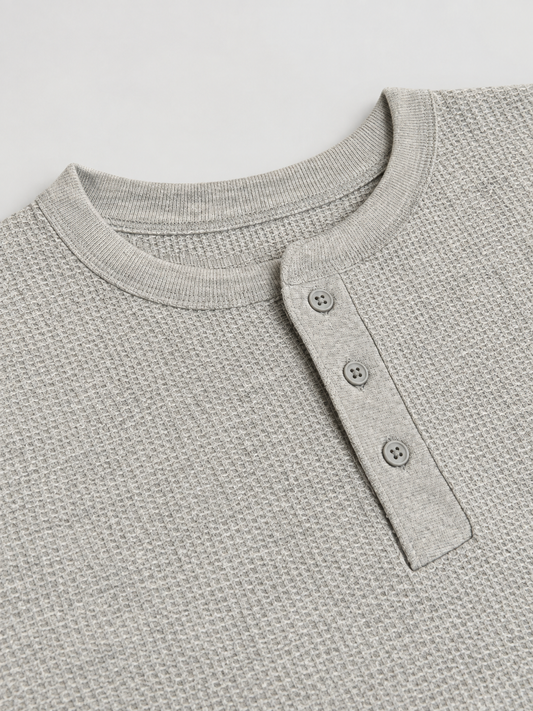 Fruit of the Loom Men's Waffle Knit Sweatshirt